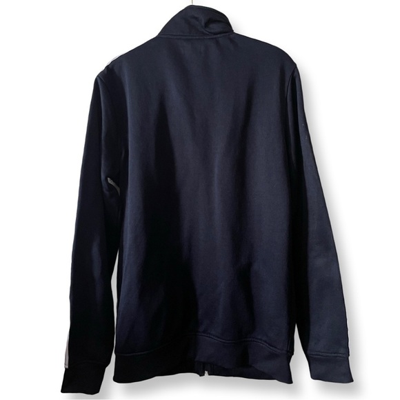 Dcshoe Black Track Logo Zip Front  Men’s Jacket Size Small - Picture 4 of 7